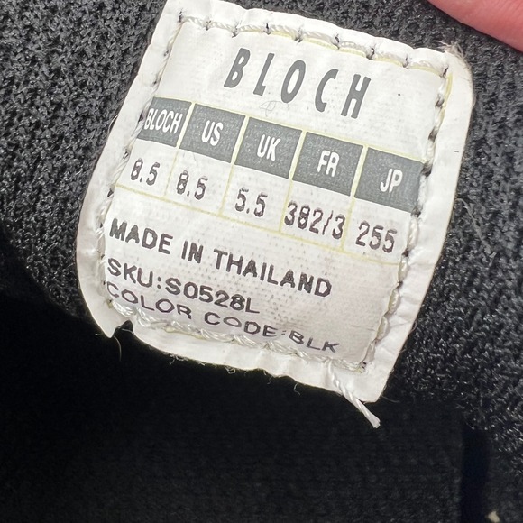 Bloch S0528L Adult Split Sole Canvas Dance Sneaker - Picture 6 of 8